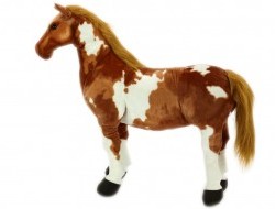 Plyšový Koník American paint 94cm