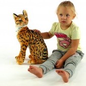 Plyšová mačka Micka ocelot