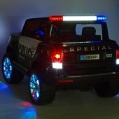 Elektrické SUV Rover polícia, 4x4, dvojmiestny