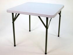Skladací obdĺžnikový stôl 86 x 86 cm