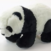 Stojaca plyšová panda, dĺžka 58 cm