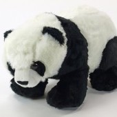 Stojaca plyšová panda, dĺžka 58 cm