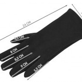 Zimné dotykové rukavice 2v1