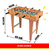 Stolný futbal 69 x 37 x 63 cm Kruzzel