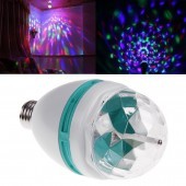 Rotačná farebná žiarovka - disco projektor